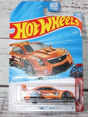 Hot Wheels 2016 Cadillac ATS-V R Nightspeed Series 1:64 Orange Diecast Car